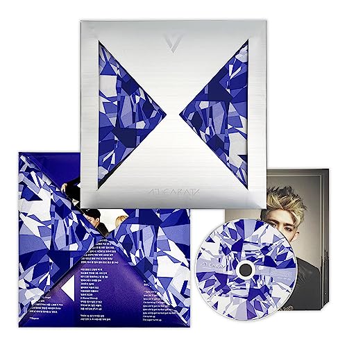 SEVENTEEN - 1th Mini Album [17 CARAT] (Re-release) Lyric Poster + CD + Photocard + 2...