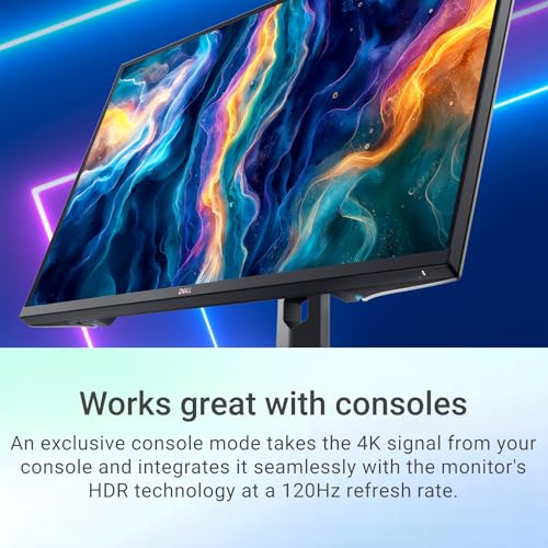 Image of Dell 32 Inch 4K UHD Gaming Monitor, 144Hz, 1ms, Fast IPS, AMD FreeSync Premium Pro, NVIDIA G-SYNC, VESA DisplayHDR 600, 95% DCI-P3, HDMI, Displayport, USB-A|B, Height /Swivel /Tilt Adjustable Stand