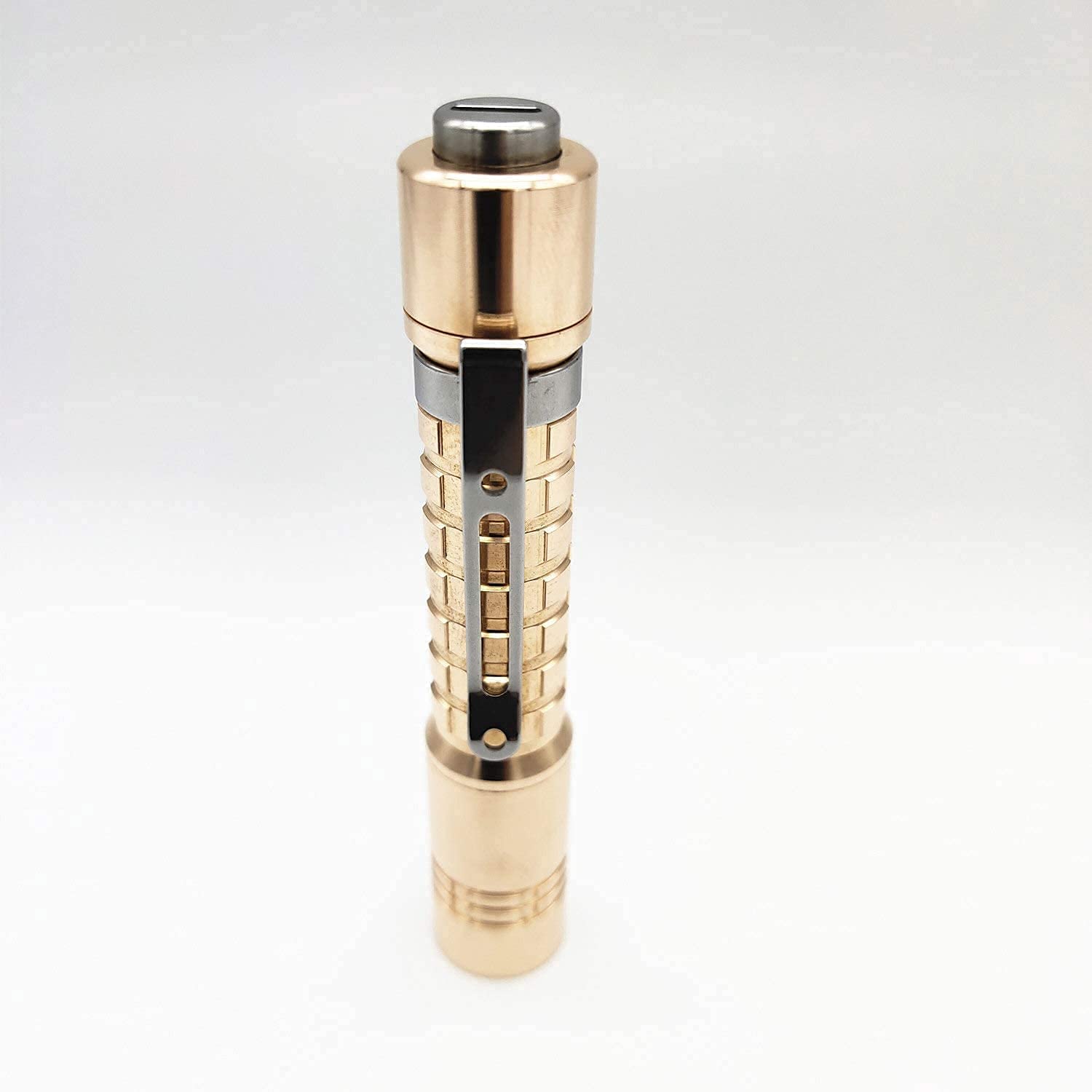 RayShen Reylight Pineapple Mini AAA10440 Flashlight Brass