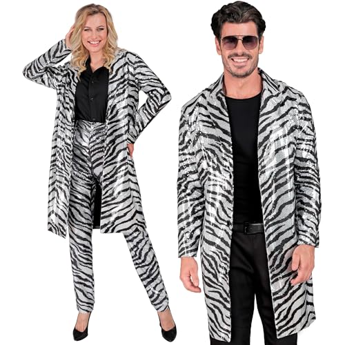 W WIDMANN MILANO Party Fashion - Manteau Ă paillettes pour adultes