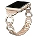 Valband for Apple Watch Band 38mm 42mm, Metal Bling Wristband Replacement Strap Bracelet for Apple Watch Series 3 Series 2 Series 1 Nike+ Sport Edition (38mm, Gold Matches Series 2&1)