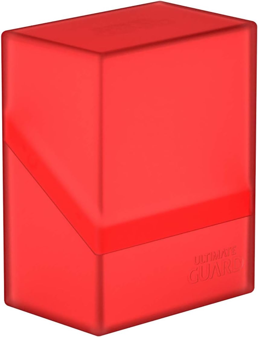 Ultimate GuardBoulder™ Deck Case 60+ Standard Size Ruby