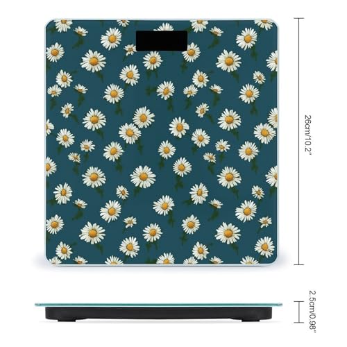 Báscula Digital Pequeña Daisy para Peso Corporal miniatura 2