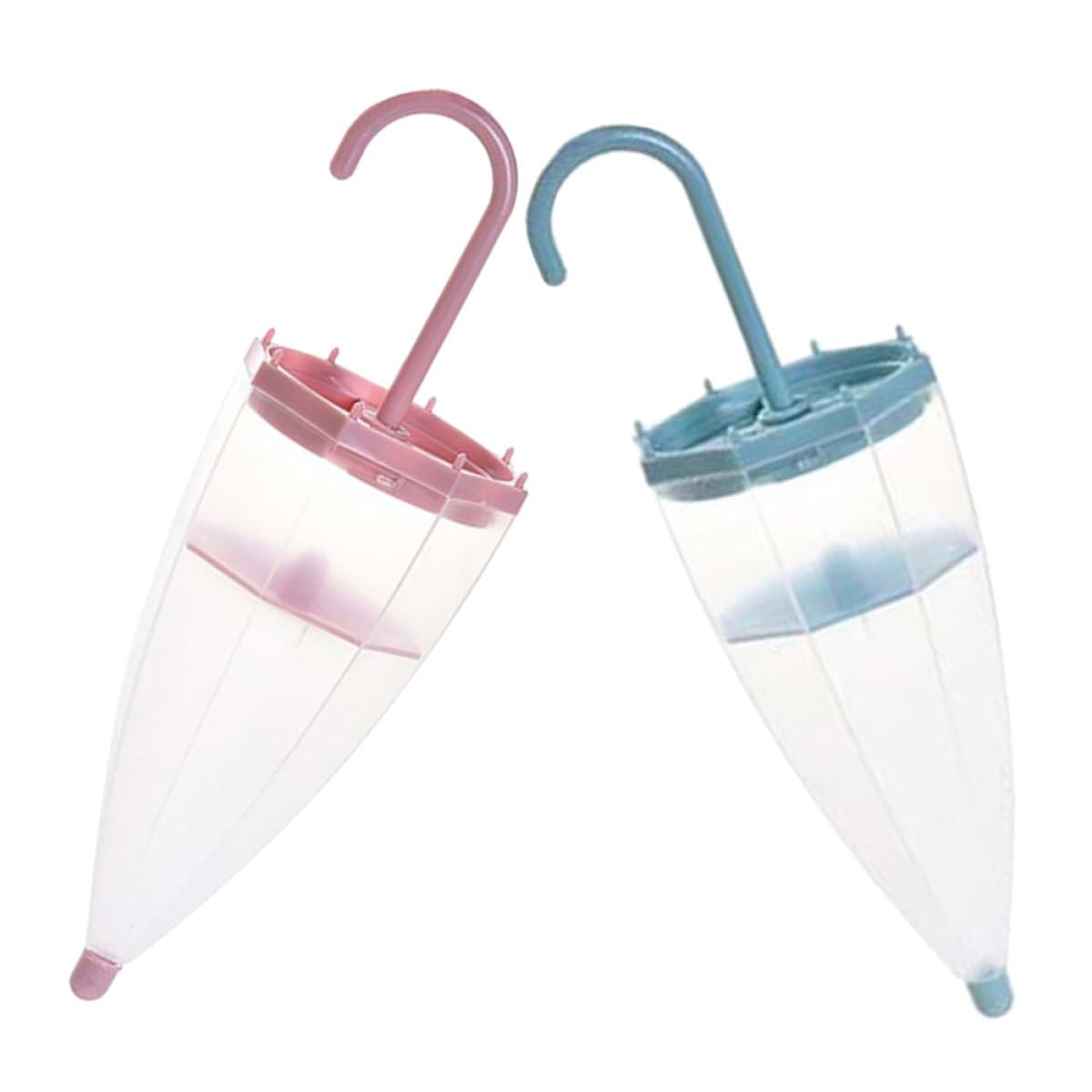 SOLUSTRE Deumidificatore con Assorbitore di Umidità Riutilizzabile per Armadio 2 a Forma di in Abs e Pp per Cucina e Guardaroba