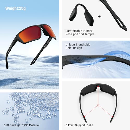 Polarized Sports Sunglasses for Men Women Fishing Running Driving Cycling Sunglasses4