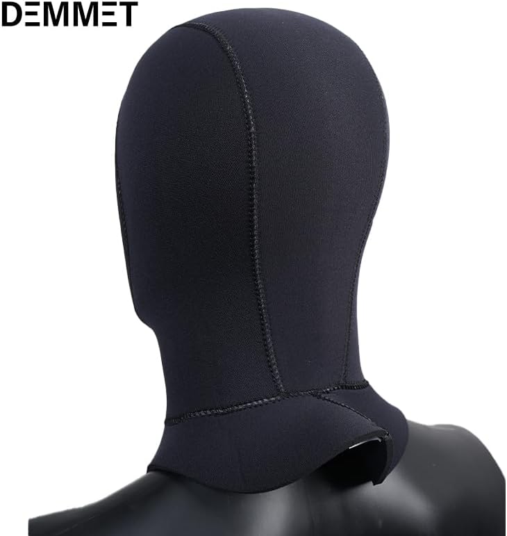 Scuba Diving Hood 1.5MM Neoprene Wetsuit Hood Cap for Men Women, Thermal Surfing Snorkeling Hood with Shoulder Cover for Kayaking Swimming Sailing Canoeing Water Sports - Image 3