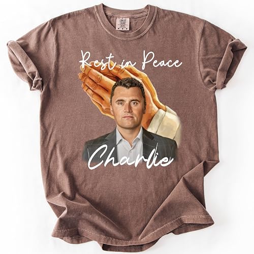 Rest in Peace Charlie Kirk T-Shirt, Support American Values Comfort Colors Shirt Multi3