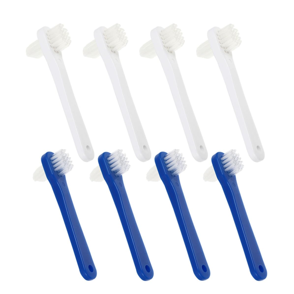 Cabilock 40 Pezzi Spazzolino Mini a Doppia Testa per Viaggio, Setole | Abs e Nylon, Design Semplice ed Elegante, Uso per Adulti, Pratico per Spostamenti e Casa