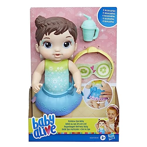 Boneca Baby Alive Dia no Spa - BebĂŞ 25 cm com AcessĂłrios Sortido - F5350 - Hasbro