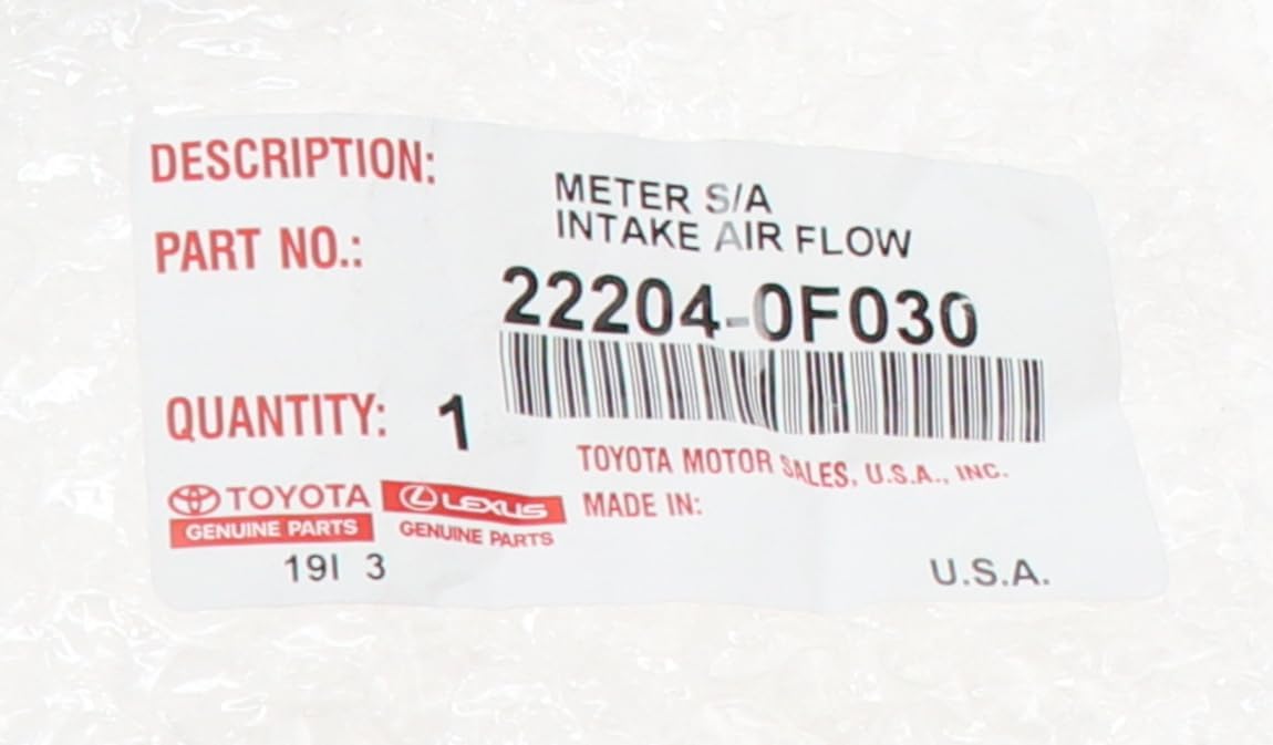 TOYOTA 22204-0F030 Mass Air Flow Sensor