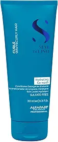 Alfaparf Milano Semi Di Lino Curls Co-Wash Hidratante Sem Sulfato para Cabelos Ondulados e Cacheados - Hidrata e Nutre - Reduz o Frizz - Protege Contra a Umidade - Fórmula Vegan-Friendly 200ml