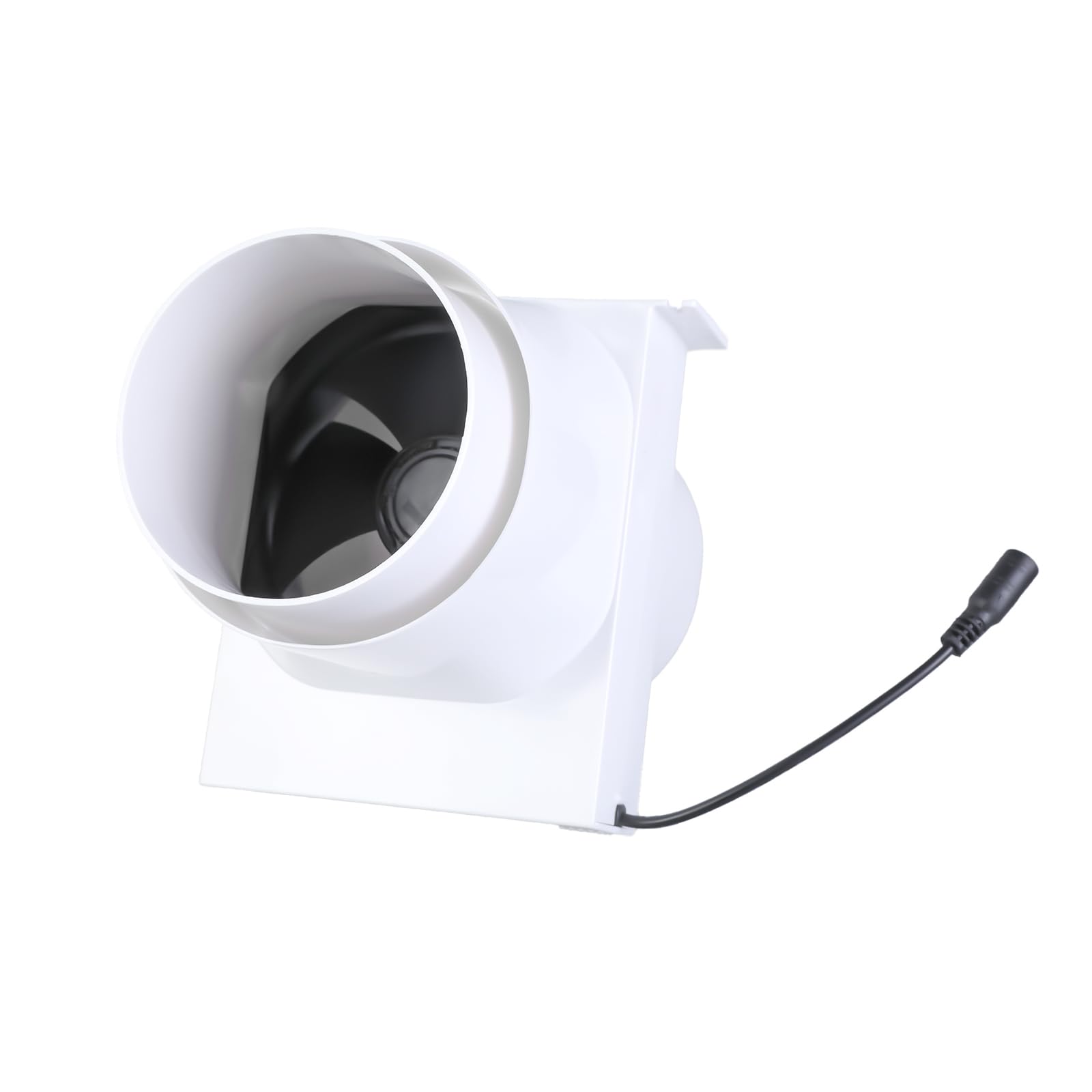 Soufflant en ligne 110 mm pour chasser l'humidité avec un moteur 12V