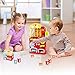 VATOS Interactive Vending Machine Toy - Pretend Play for Toddlers Age 3 4 5 Years Old Kids Drink Machine Games Light & Sound Educational Toys Early Development Toy,Fun Gift for Boys Girls