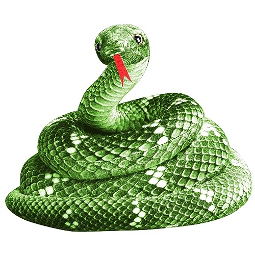 Serpent en peluche douce de 79 pouces, un cadeau géant pour enfant