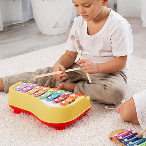 Baquetas de madera sólidas para batería y percusión 2 pares miniatura 7