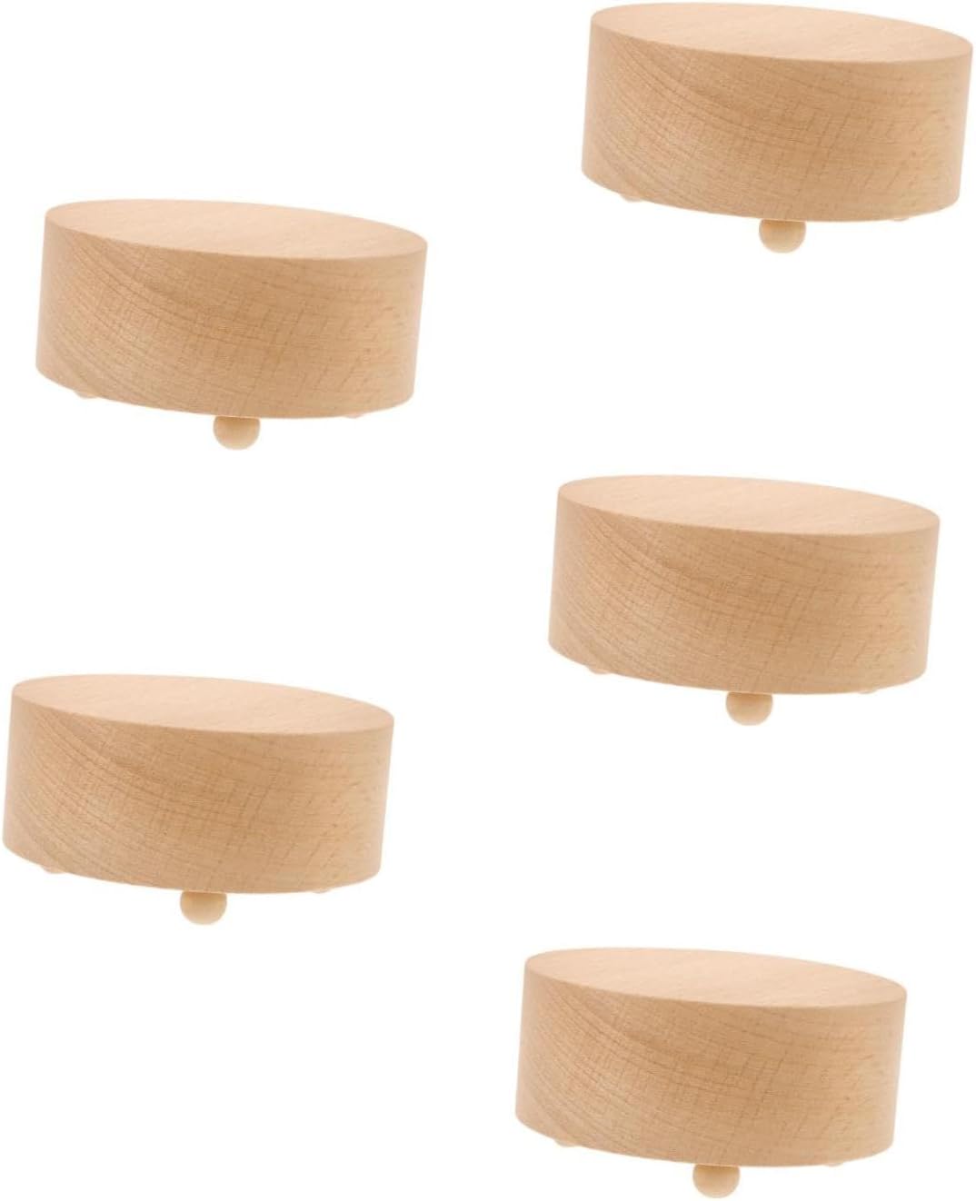 5pcs Musical Box Replacement Box Accessory Base Smooth and Safe Design