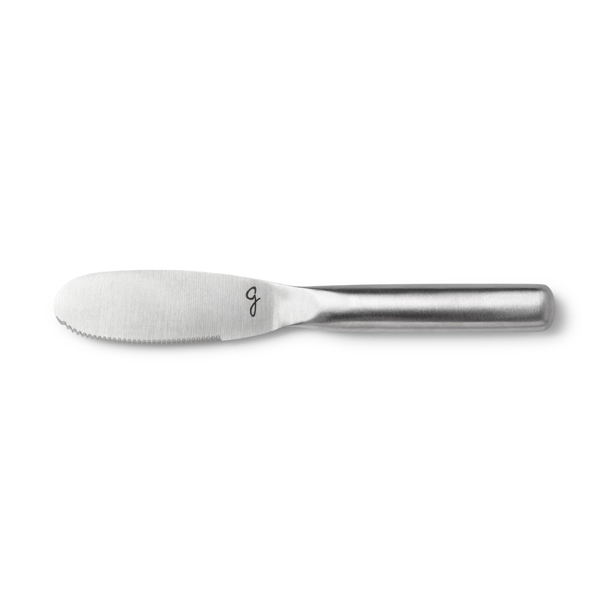 Starfrit Gourmet Steel - Spreader Knife - 3.5" Sharp Serrated Blade to Cut and Spread Easily - Stainless Steel