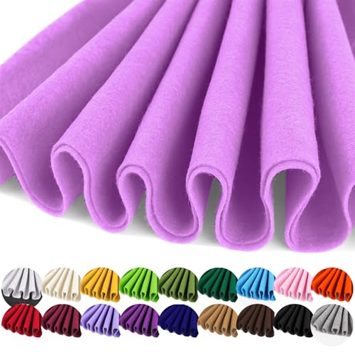 Image of IONTACH 36 inch X 36 inch Soft Felt Fabric 1.6mm Thick (Orchid)