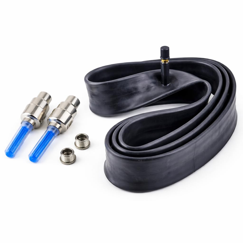 26x2.40/2.35 Bicycle Inner Tube with 1 Set LED Valve Light Set, Heavy-Duty Puncture-Resistant Cycle Tube for MTB & Fat Tire Bikes, Durable Replacement Tube with Universal Fit-picture-14