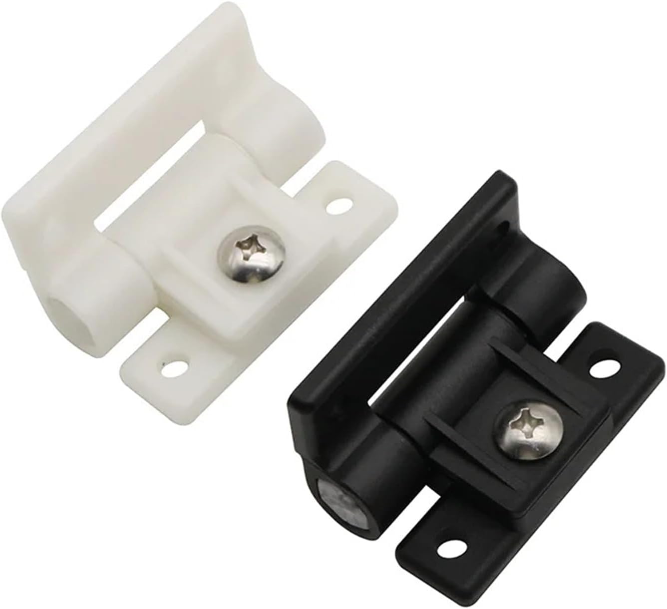 Adjustable Torque Damping Hinges, Nylon Plastic Friction Hinges for Industrial Equipment, Soft Close Positioning Hinges(Black)