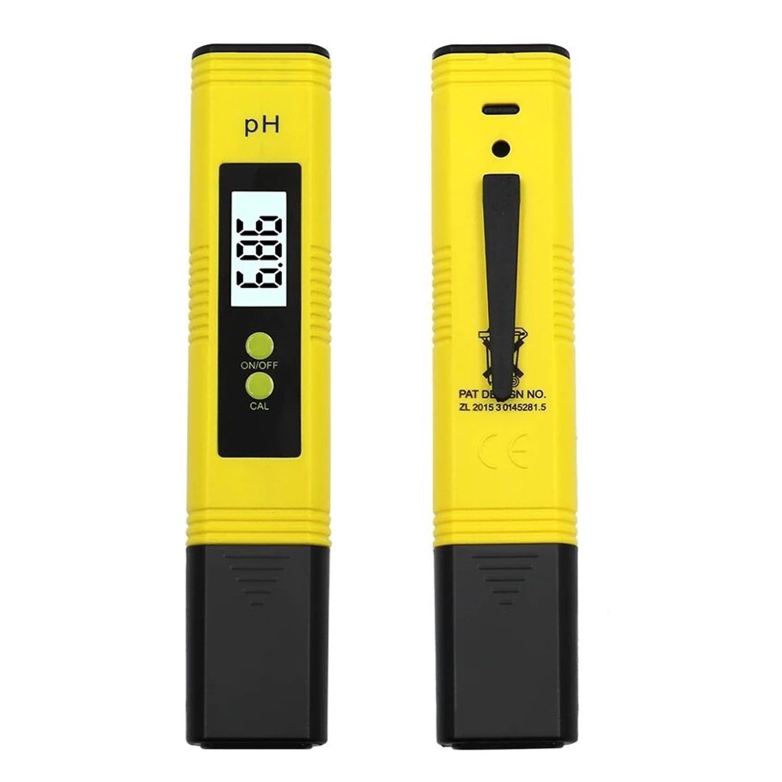 Miernik PH 0,01 O Wysokiej Precyzji Do Testera Jakości Wody Z Zakresem Pomiarowym 0-14 Odpowiedni Basen Do Akwarium(GJ78-yellow)