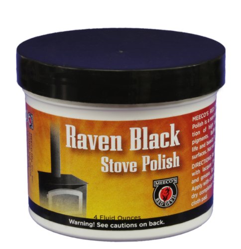 Comparison: Best Stove Polish For Cast Iron Stoves 7 MEECO'S RED DEVIL 4oz Black Stove Polish