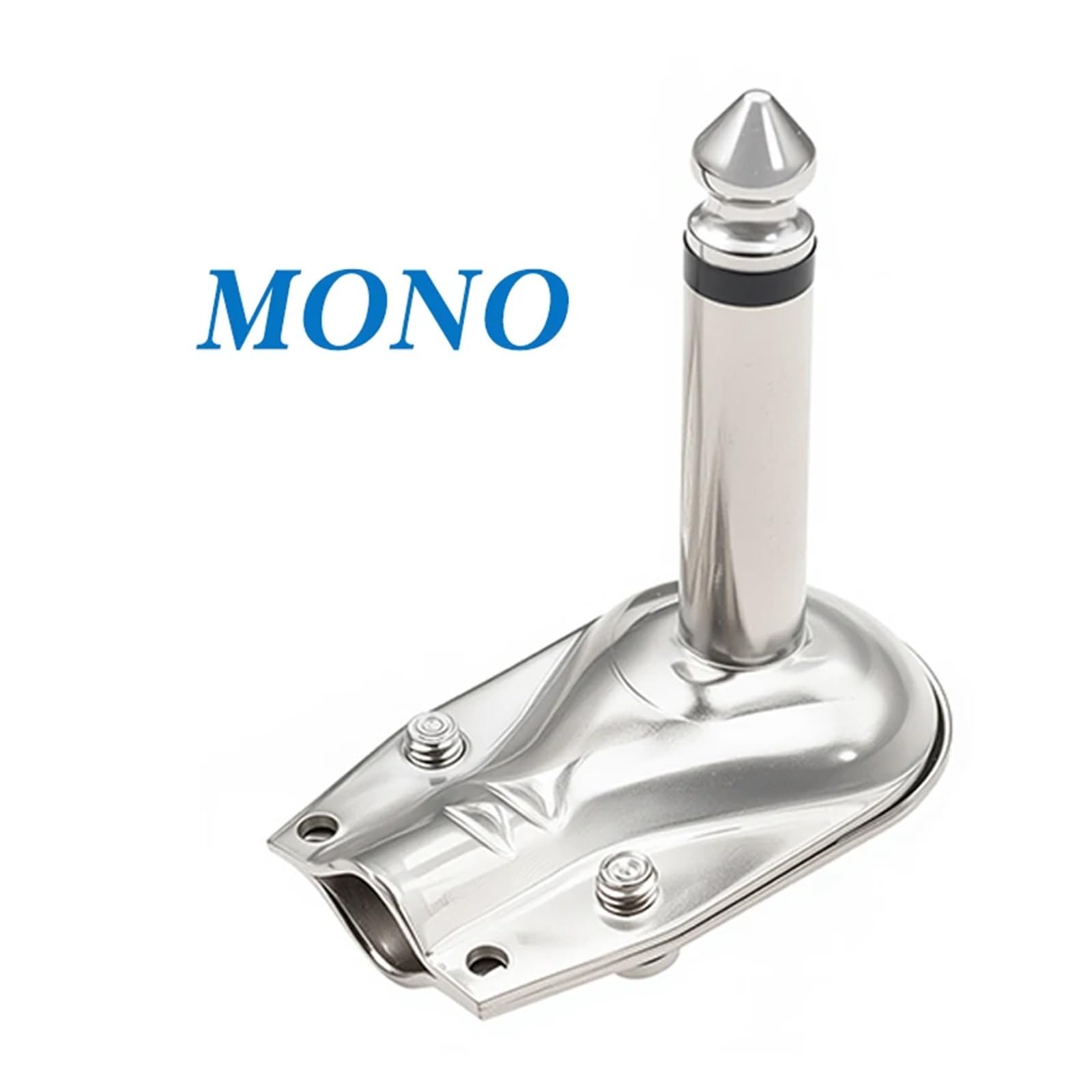 5 sztuk Metal kąt prosty 6.35mm Mono/Stereo Jack 90 stopni 2/3 bieguny Złącze wzmacniacza telefonu dla gitary HCHDT(mono, 5 szt.)