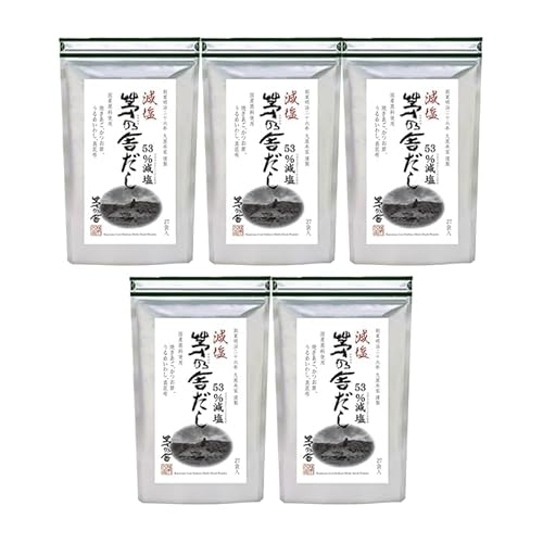 【5個パック】当日出荷 久原本家 減塩 茅乃舎だし 8g×27袋入 焼あご入り だしパック 出汁 博多 和風だし 国産原料使用 化学調味料・保存料 無添加 レシピ本付き