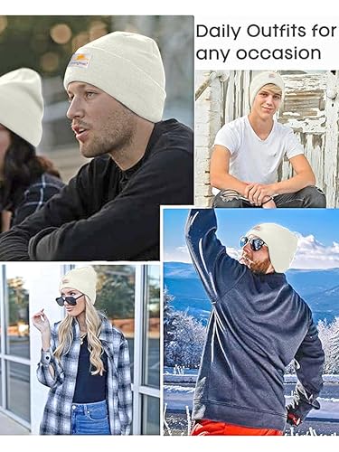 Image of TRENDMALLS Mens /Women /Kids Cap Unisex Hat Knit Cuffed Beanie