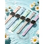 15 Pack Soft Silicone Bands Compatible with Apple Watch Band Women Men - Image 4