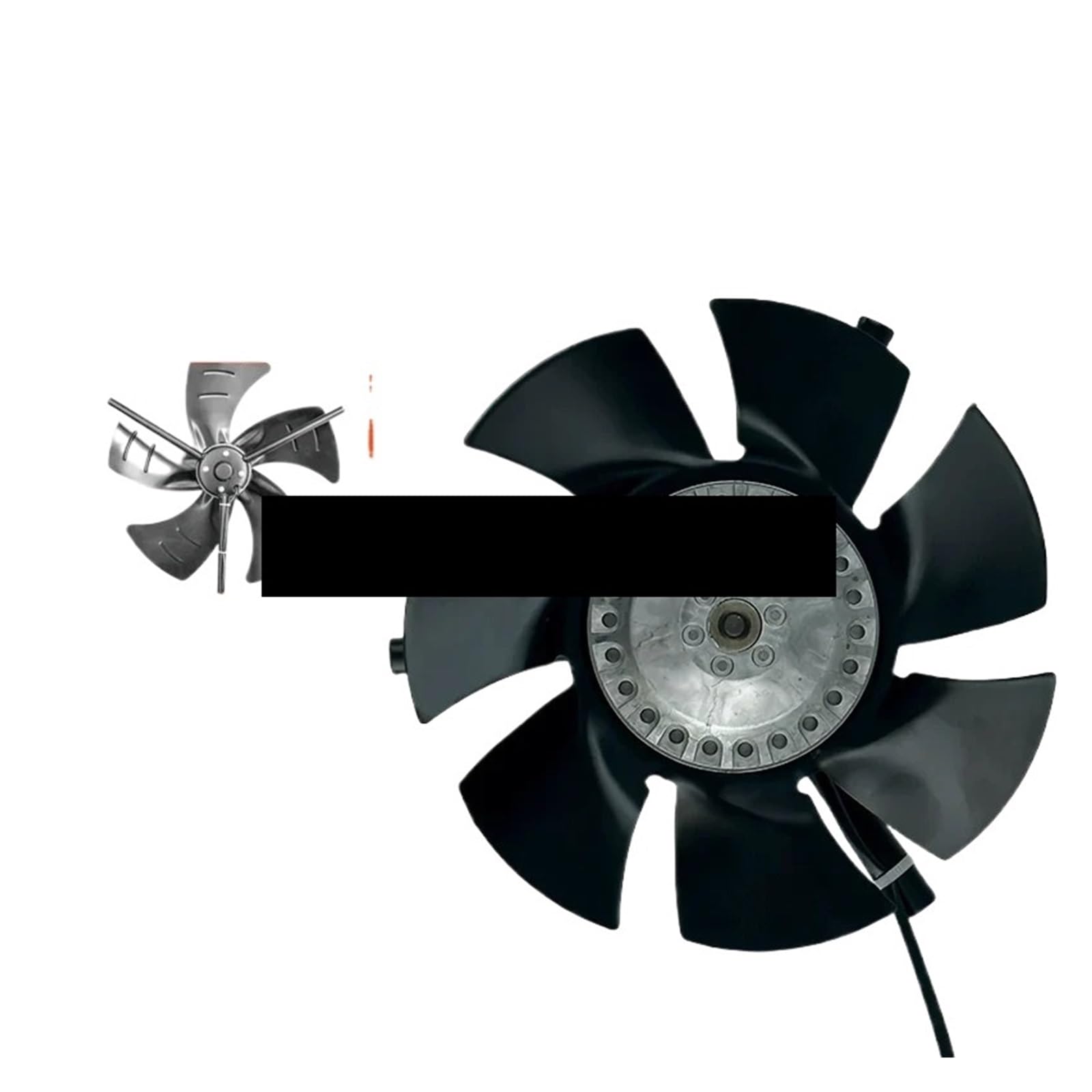 LWJYIPETZQ 1PCS Variable frequency motor cooling fan 380v three-phase external rotor fan Variable frequency motor without shell(G-71 380V)