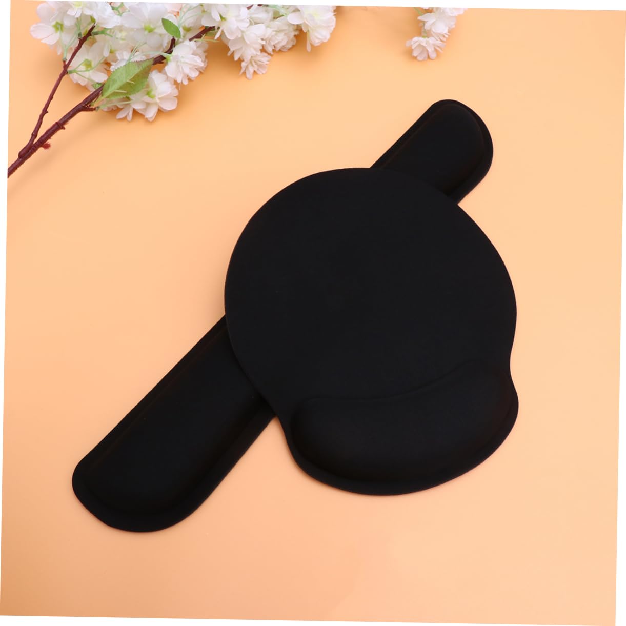 2sets Cuscini Per Memory Foam Poggiapolsi Ergonomici Per Tastiera e Mouse Comfort Ottimale Per Per e Mani