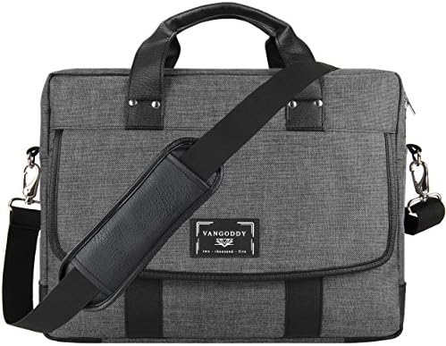 Vangoddy chrono grey laptop messenger bag 17.3 inch Clearance
