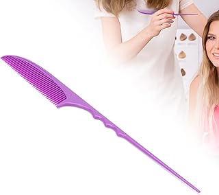 Pentes modeladores de cauda de rato, pentes de separação de pentes provocadores, pentes resistentes ao calor, pentes de cabelo para mulheres