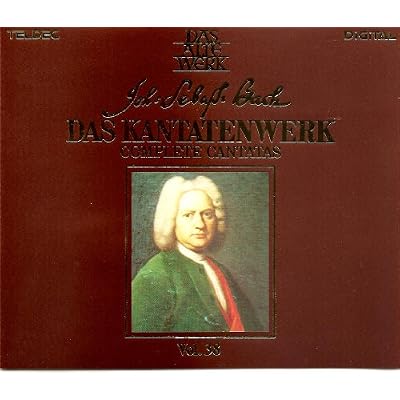 Bach: Cantatas, 1st ed Vol 38 (BWV 157-159, 161-163) /Harnoncourt