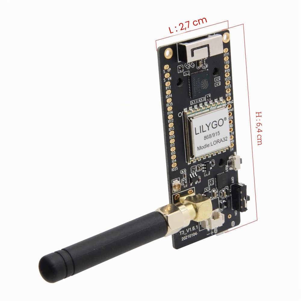 LILYGO TTGO LoRa32 868Mhz OLED SD Card WiFi BLE Development Card ESP32 Paxcounter Module SMA Meter Passenger Flows