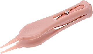 CIMAXIC pinza para limpiar la nariz bebé Higiénico Oídos led orejas clean auticulares antideslizante pinza de nariz clip de limpieza rosa