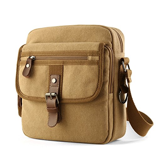 Sac à dos-A en toile pour hommes compact contre l'encombrement des objets du quotidien