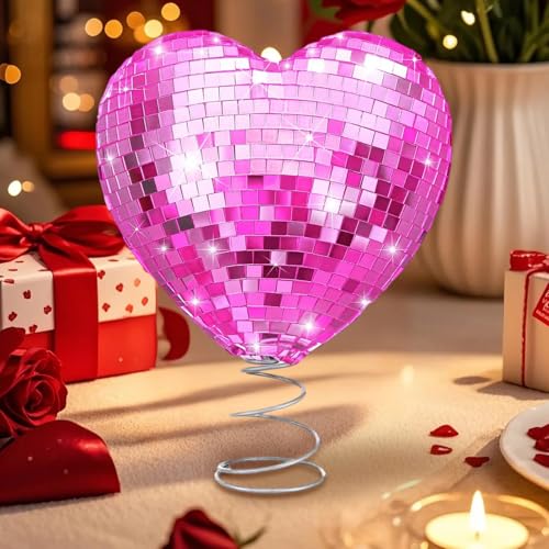 Arreglo de San Valentín con forma de corazón para realzar la mesa y el pasillo 5