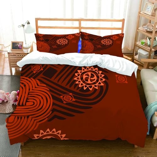 Linge de lit 100% microfibre de haute qualité aux tons de terre artistiques - 2