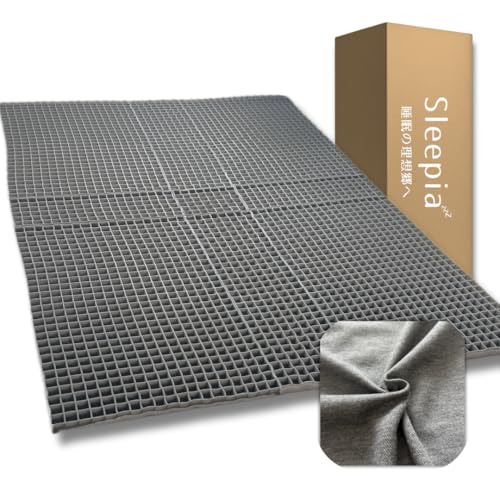 Sleepia �Q�����}�b�g���X ��Ë@�탁�[�J�[&�g�b�v�A�X���[�g�����J�� ��u�Ŗ��邽�߂̃}�b�g���X�g�b�p�[ (�_�u��) �I���W�i���J�o�[�t��