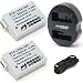 Wasabi Power Battery (2-Pack) and Dual Charger for Canon LP-E8