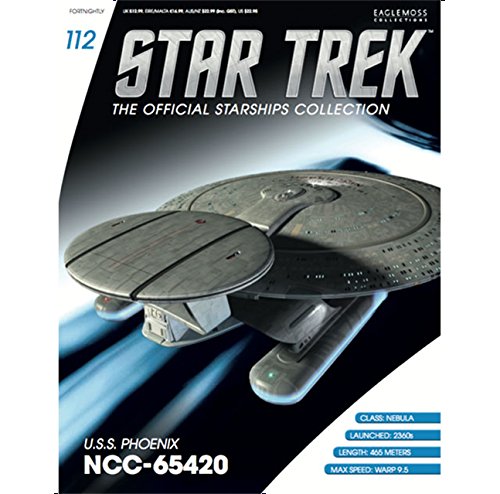 Eaglemoss Star Trek Starships Collection Nº 112 USS Phoenix NCC-65420
