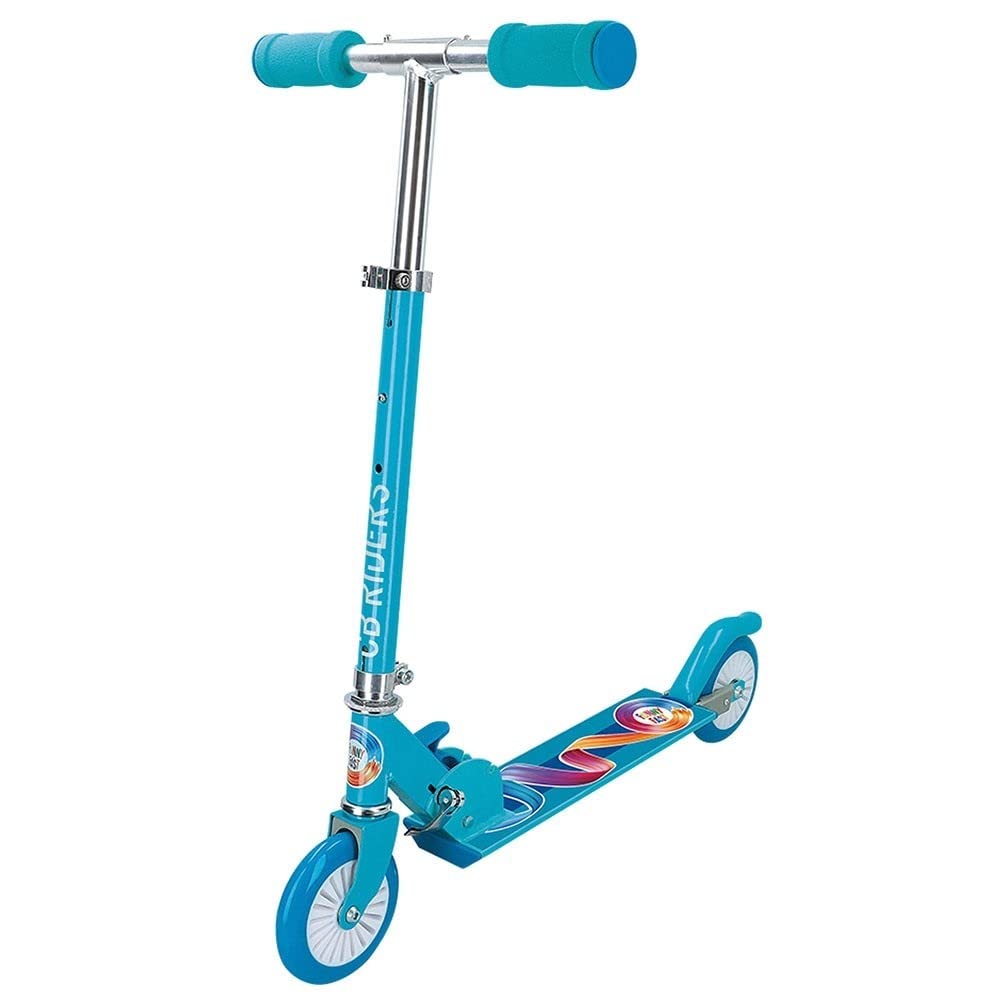 COLORBABY CB Riders, Patinete 2 Ruedas Azul Plegable (54068)