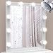 Nicewell Vanity Mirror Lights Adjustable Dimmable 3 Colors 10 LED Hollywood Style Makeup Kit USB Power Supply Plug DIY for Dressing Table Bathroom Wall Mirror Lighting (Mirror not Included)