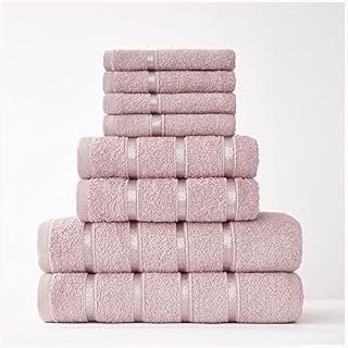 GAVENO CAVAILIA Luksusowy zestaw beli Boston, bardzo miękki 100% egipska bawełna, wysoce chłonny ręcznik 450 GSM, różowo-różowy