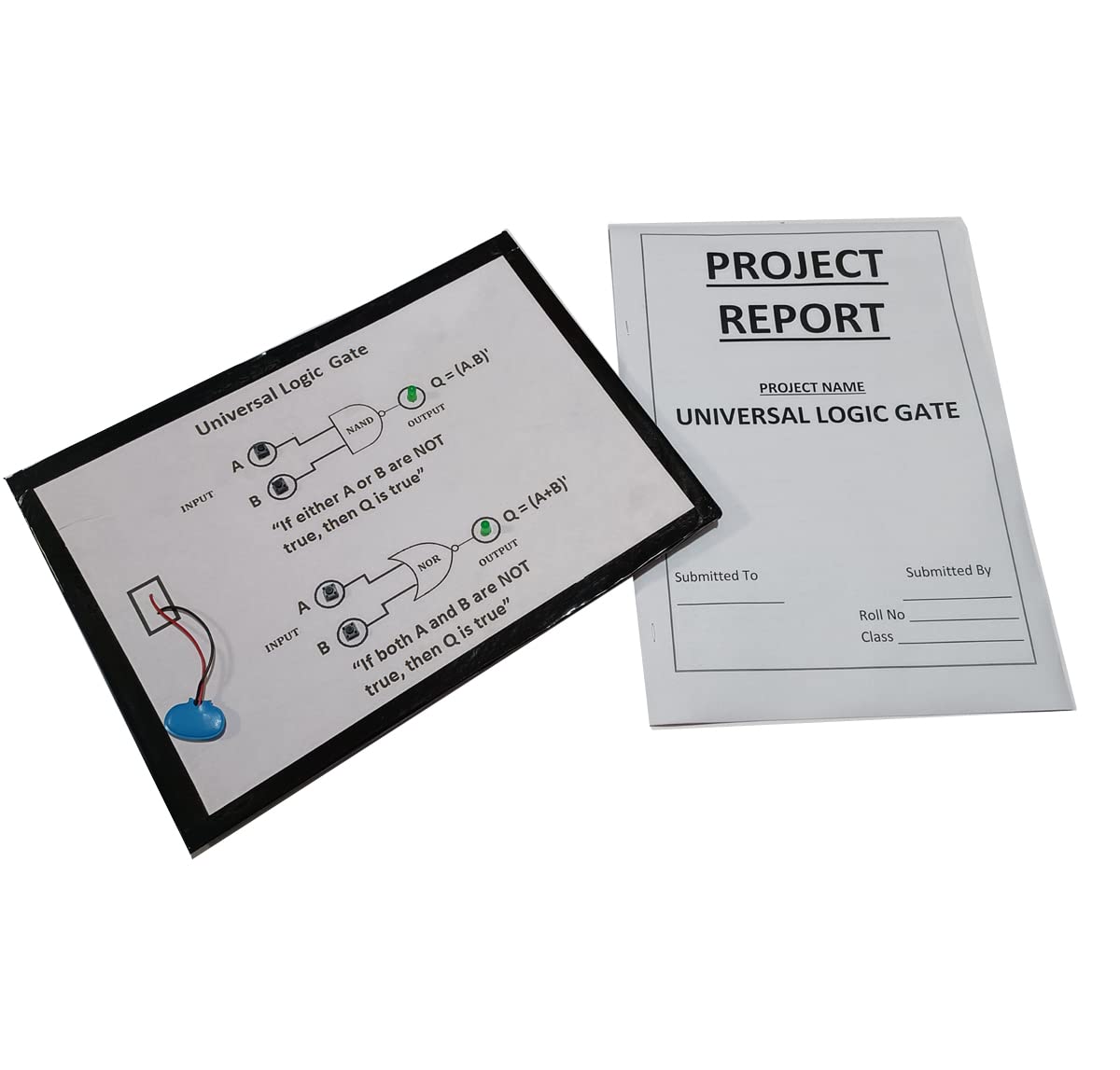 PROJECT HUB Universal Logic Gate Physics Ready to Use Project (Base-Cardboard)