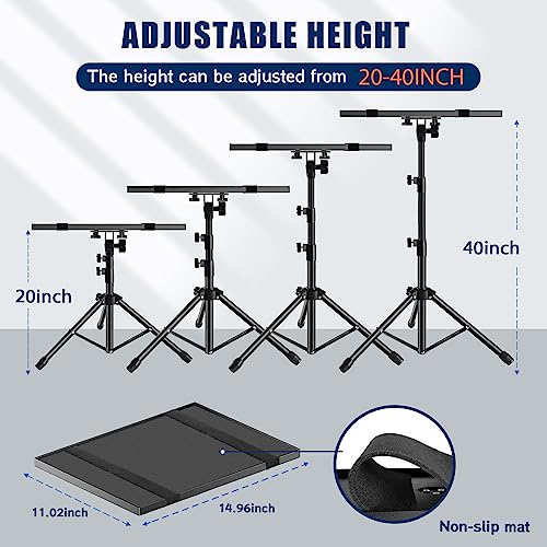 Projector Stand, Laptop Tripod Stand Adjustable Height 22 To 55 Inch,Projector Tripod,Tripod For Projector,Dj Equipment,Projector Tripod Stand For Outdoor Movies,Office, Home, Stage Or Studio #TOP1