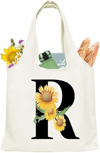 Bolsas de hombro grandes de lona para mujer con bolsillo interior, bolsa de mano, bolsa Hobo, bolsa reutilizable, lavable a máquina