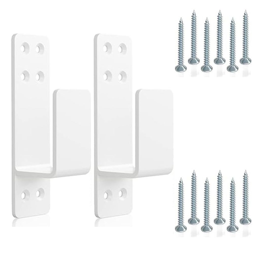 Mecanisme de verrouillage de porte ameliore Securi Bar en acier inoxydable durable (Pack de 2)
